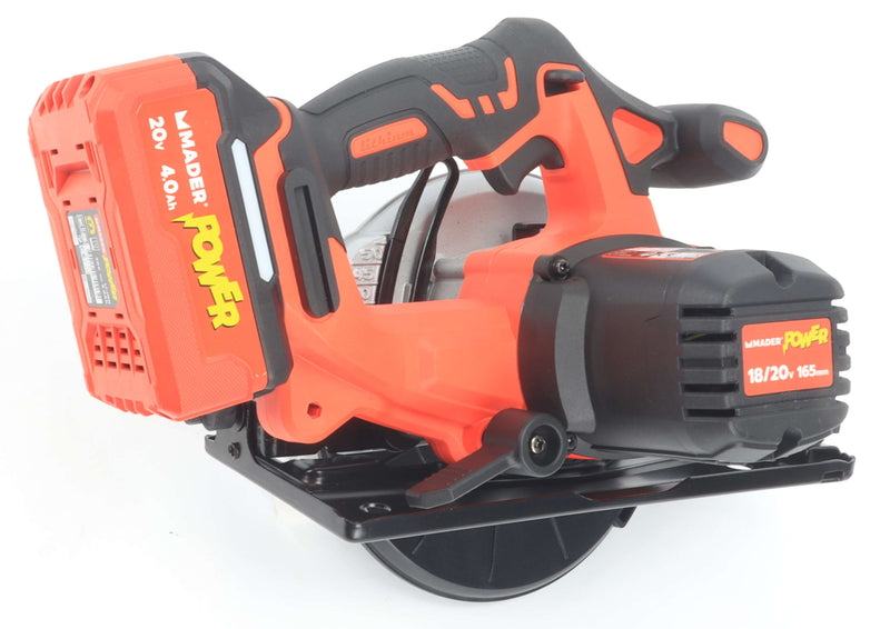 Sierra circular, 18/20 V, 165 mm - MADER POWER®