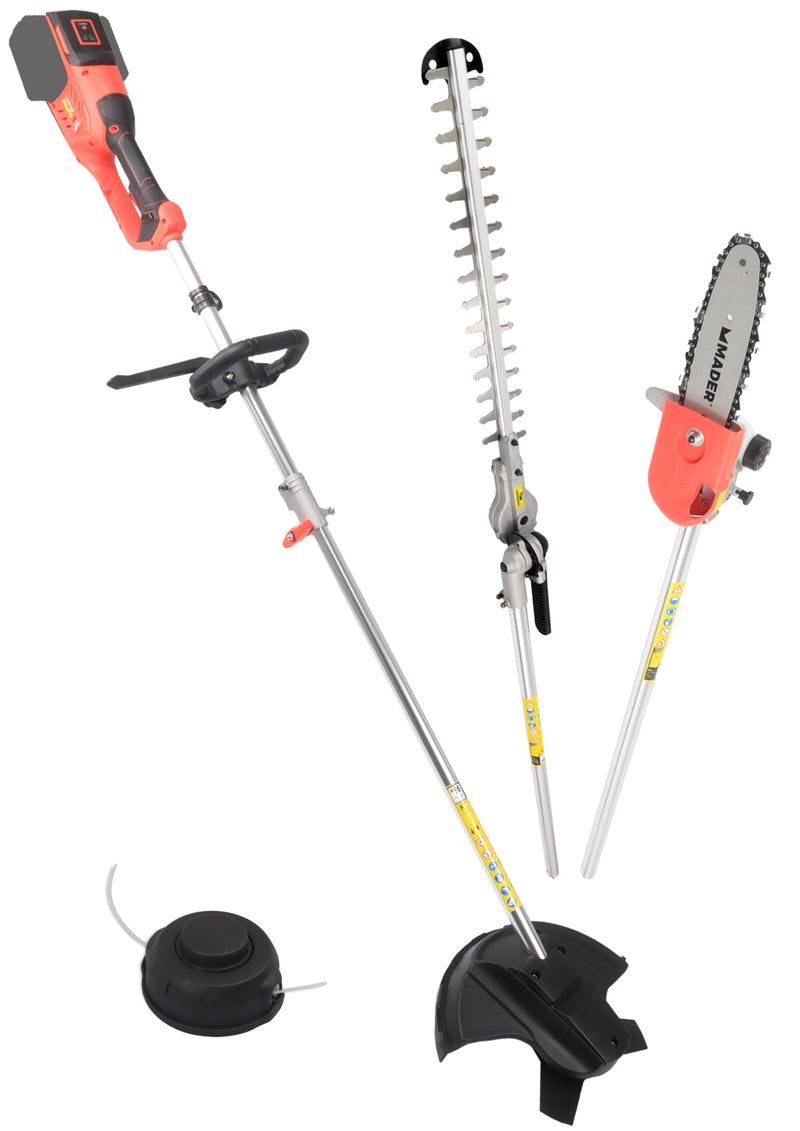 Desbrozadora multifunción, 36/40 V, 4 en 1 - MADER POWER®