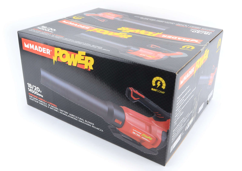 Soprador Agrícola 18/20V, 14500rpm