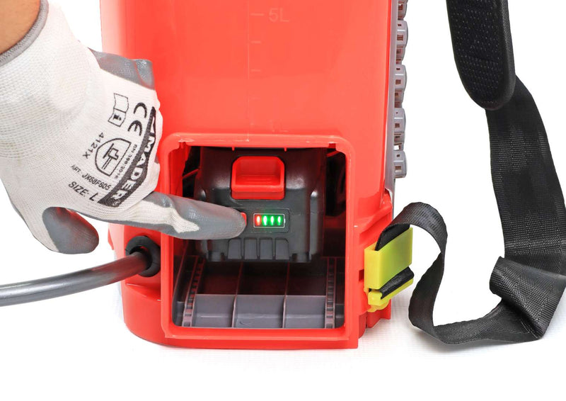 Battery Sprayer, Backpack, 20L, 21V - MADER POWER®