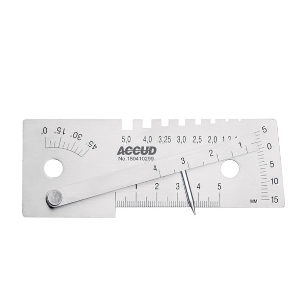 Calibre de soldadura Accud (746)
