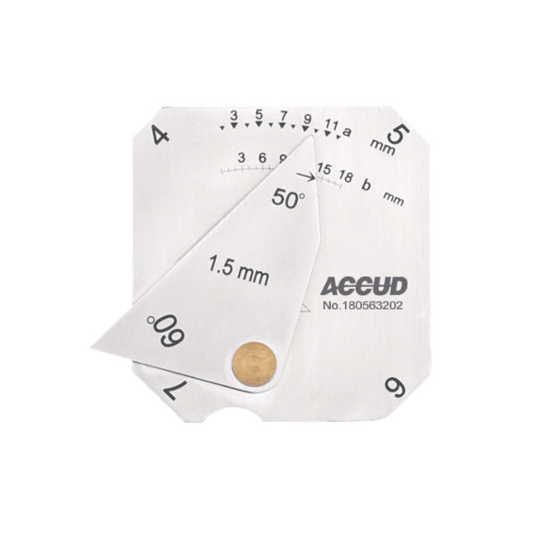 Calibre de soldadura Accud (747)