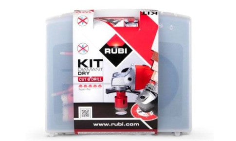 Rubi (68923) TCR Disc and DRYGRÉS Drill Bit Kit