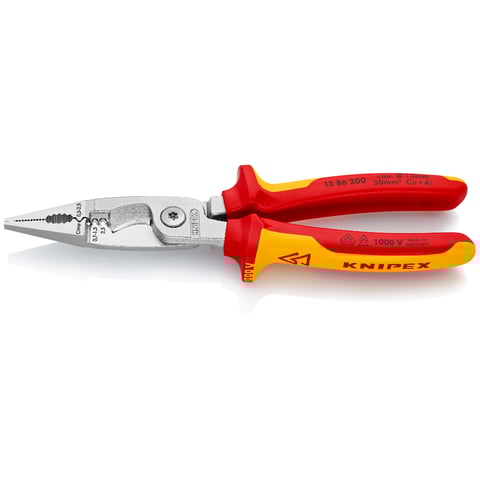 Alicate Knipex (13 86 200) para Instalação Elétrica