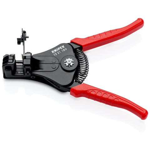 Knipex (12 21 180) Insulation Stripper With adapted blades