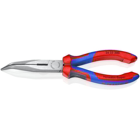 Alicate de corte lateral Knipex (26 22 200) com ponta fina (alicate de bico de cegonha)