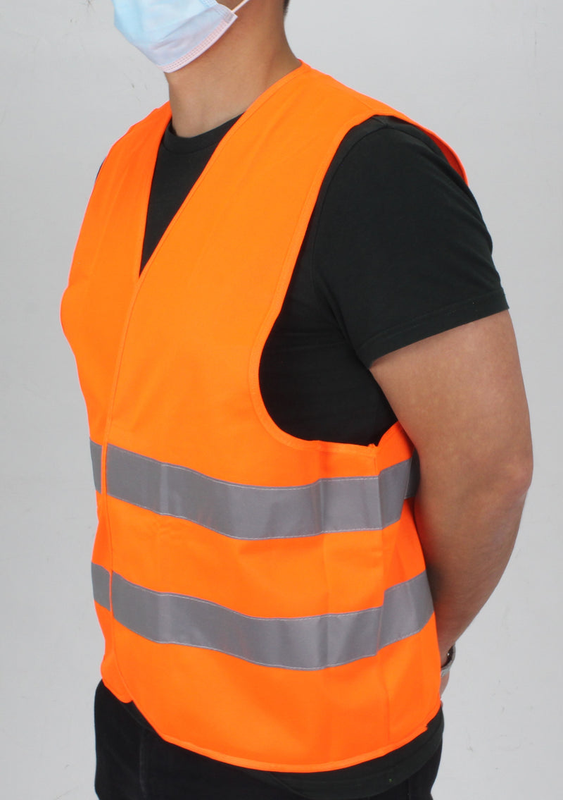 Chaleco de seguridad, naranja - MADER®