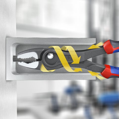 Knipex (82 02 250) TwinGrip FRONT AND SIDE GRIPPING PLIERS