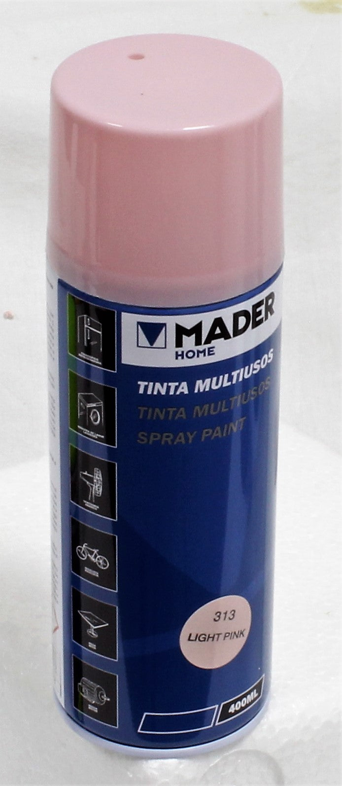 Tinta Spray Multiusos, Light Pink, Ref. 313, 400ml