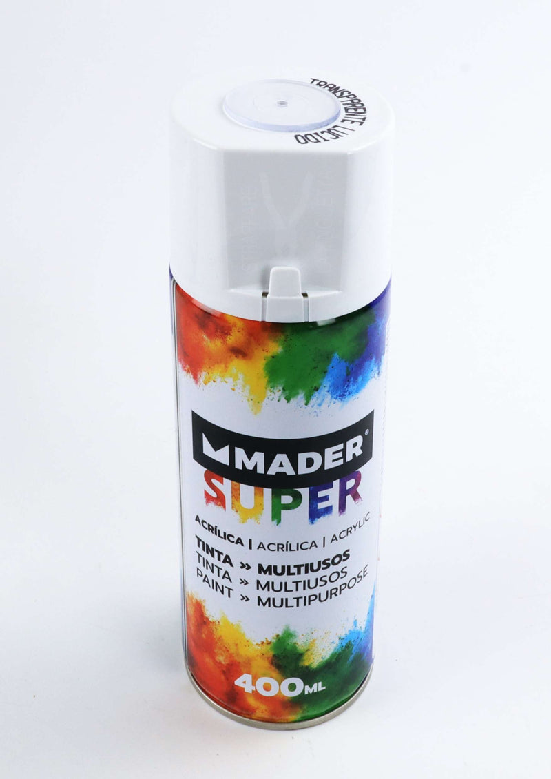 Pintura en aerosol, acrílica, transparente lúcida - MADER®