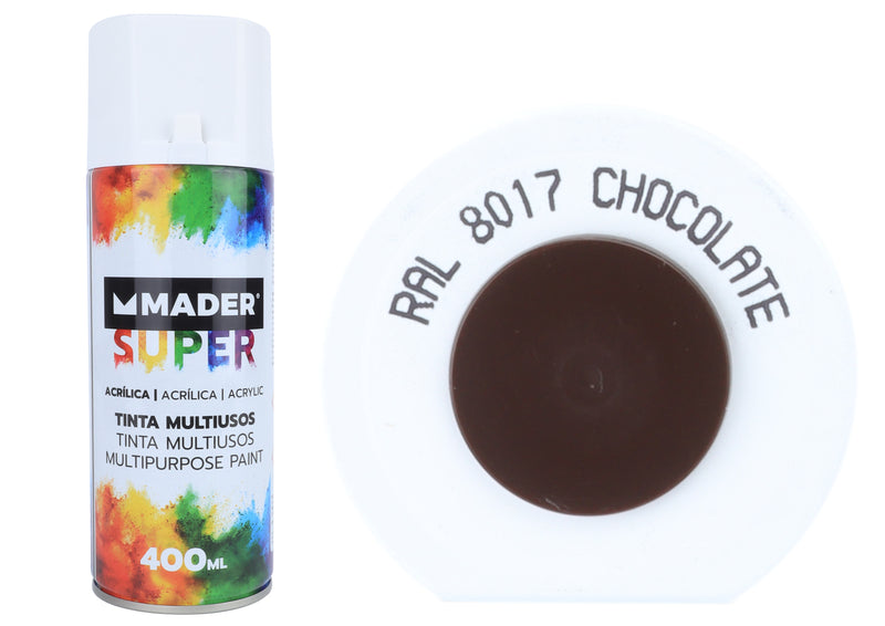 Tinta Spray Acrílico, Ref. 8017, Chocolate