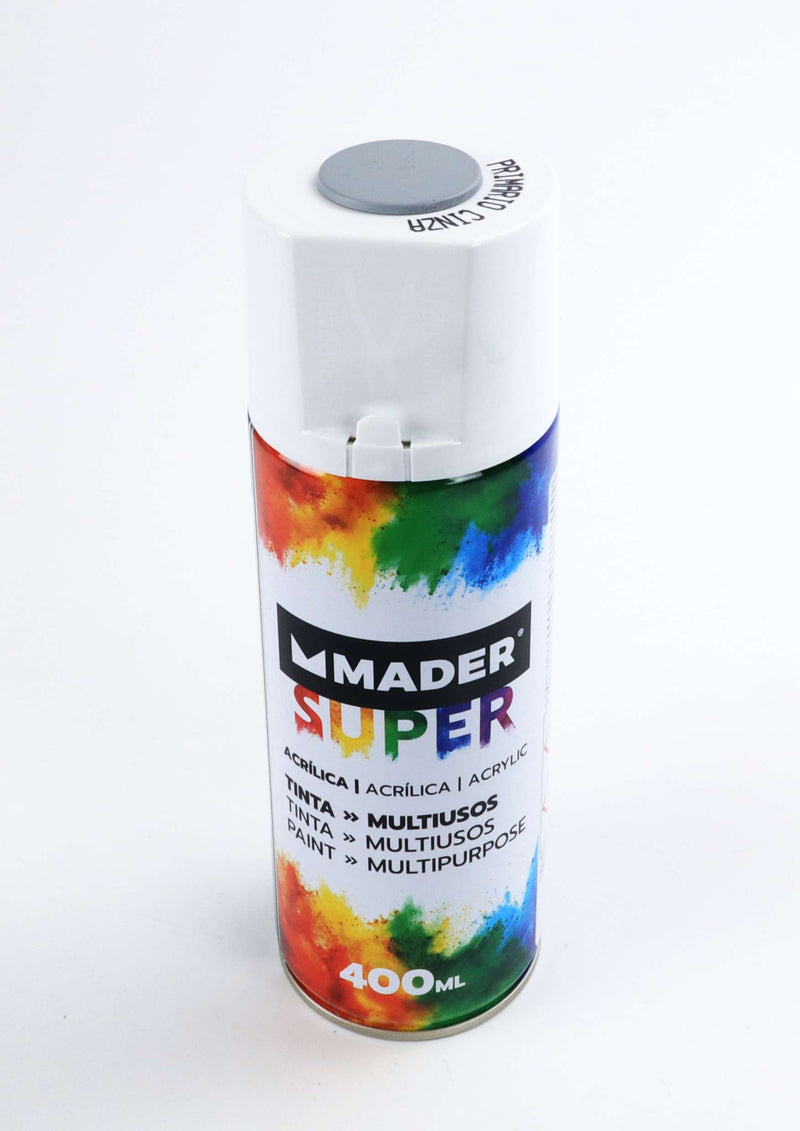 Tinta Spray Primário, Cinza