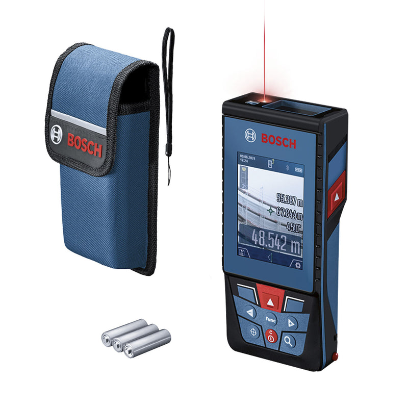 Medidor de distâncias a laser e inclinómetro digital Bosch (LM 100-25 C)