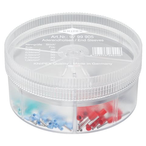 Knipex (97 99 905) Assortment Boxes With 150 wire ferrules