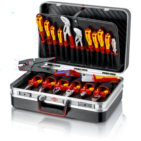 Knipex (00 21 20) Tool Case Vision24 Electric 20 parts