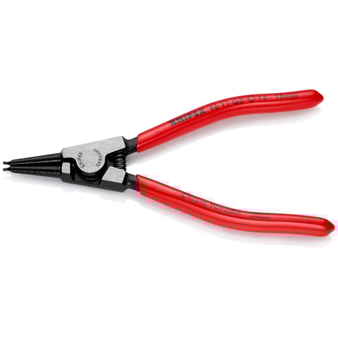 Alicate para anéis de retenção Knipex (46 11 G3) para anéis de fixação em veios