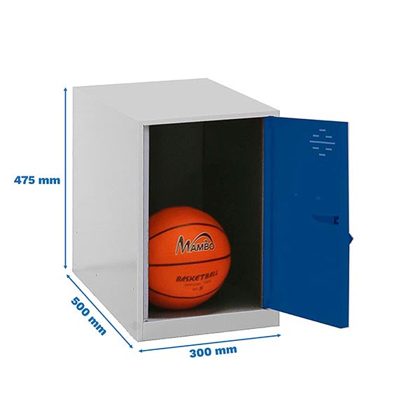 Locker Simonlocker Mon. Mini 475x300x500mm Gr/Azu - (475x300x500)