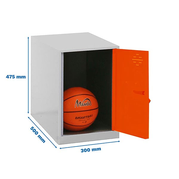 Locker Simonlocker Mon. Mini 475x300x500mm Gr/Nar - (475x300x500)