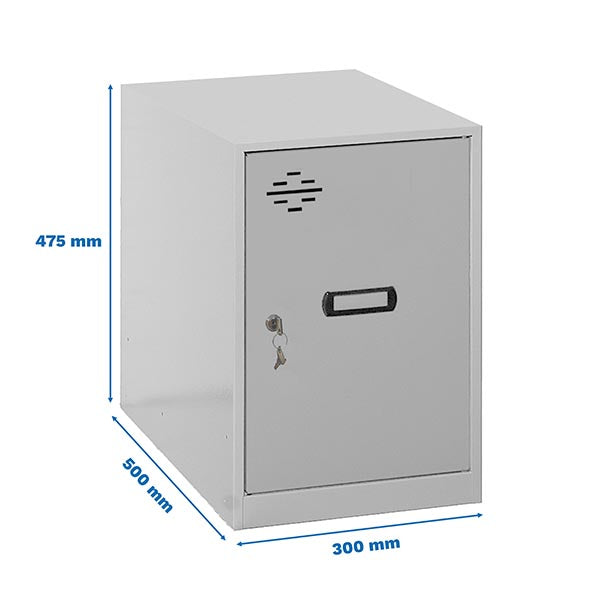 Taquilla Simonlocker Dism. Mini 475x300x500mm Gris - (475x300x500)