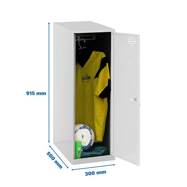Locker Simonlocker Dism. Single Mini 915x300x500mm Gr/Bc - (915x300x500)