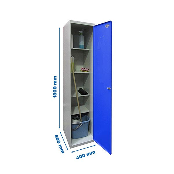 Locker Simonlocker Prof.Mon.Cleaning 180x40x40 1/4 Gr/Az - (1800x400x400)