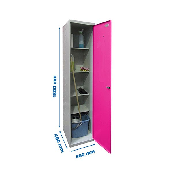 Taquilla Simonlocker Prof.Mon.Limpieza 180x40x40 1/4 Gr/Rs - (1800x400x400)