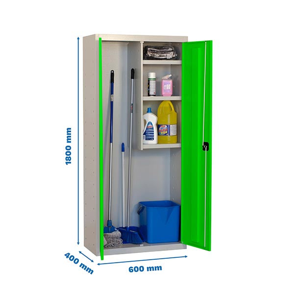 Taquilla Simonlocker Prof.Mon.Cleaning 180x60x40 2/3 Gr/Ver - (1800x600x400)