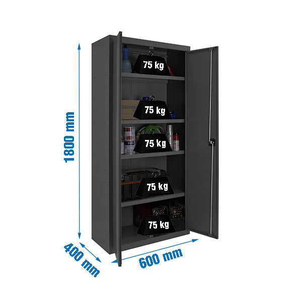 Locker Simonlocker Prof.Dism.Multi. 180x60x40 2/4 An/An - (1800x600x400)