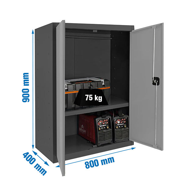 Locker Simonlocker Prof.Dism.Multi. 90x80x40 2/1 An/Gr - (900x800x400)