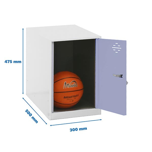 Locker Simonlocker Mon. Mini 475x300x500mm Bla/Gr - (475x300x500)