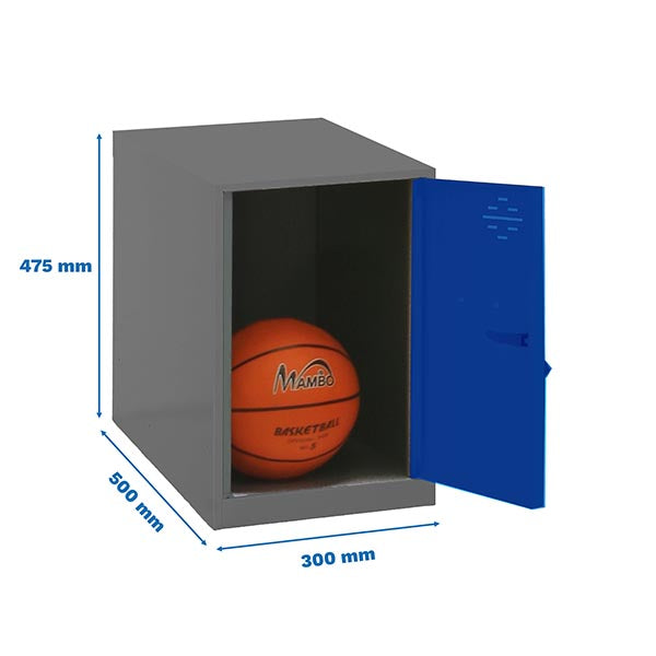 Locker Simonlocker Mon. Mini 475x300x500mm Ant/Azu - (475x300x500)