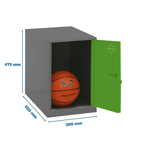 Locker Simonlocker Mon. Mini 475x300x500mm Ant/Ver - (475x300x500)