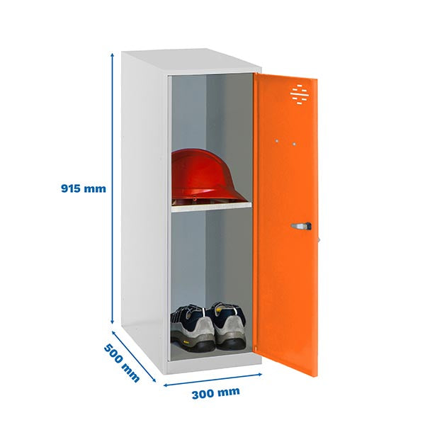 Locker Simonlocker Mon. Mini + Ban. 915x300x500mm Gr/Na - (915x300x500)