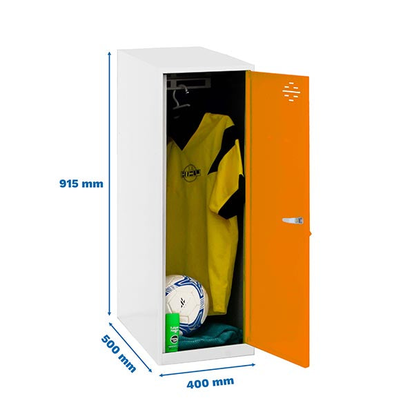 Locker Simonlocker Dism. Single Mini 915x400x500mm Bl/Na - (915x400x500)