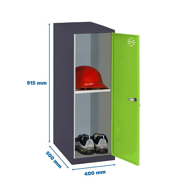 Locker Simonlocker Mon. Mini + Ban. 915x400x500mm An/Ve - (915x400x500)