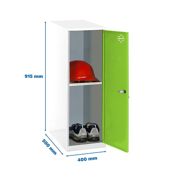 Locker Simonlocker Mon. Mini + Ban. 915x400x500mm Bl/Ve - (915x400x500)