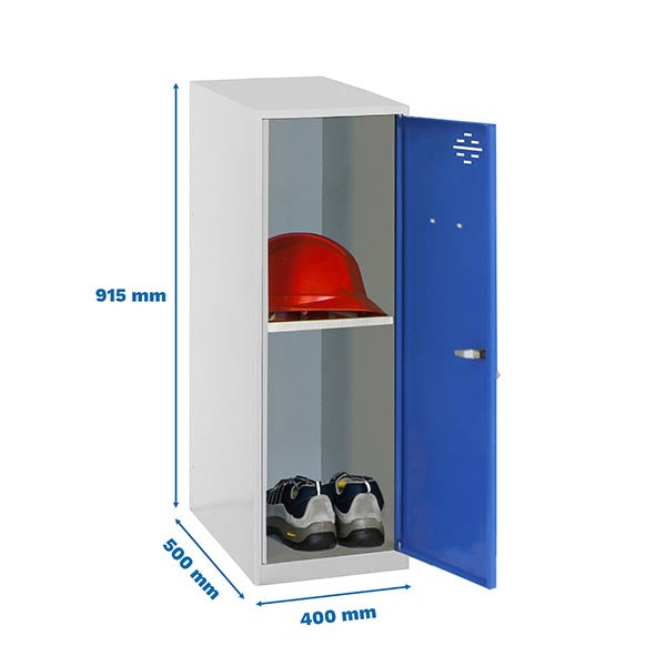 Locker Simonlocker Dism. Mini + Ban. 915x400x500mm Gr/Az - (915x400x500)