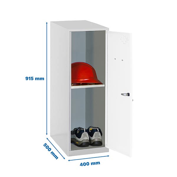 Locker Simonlocker Dism. Mini + Ban. 915x400x500mm Gr/Bl - (915x400x500)