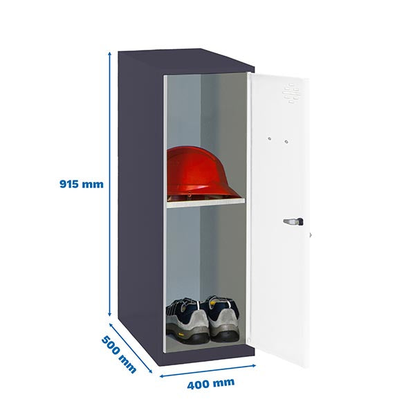 Locker Simonlocker Dism. Mini + Ban. 915x400x500mm An/Bl - (915x400x500)