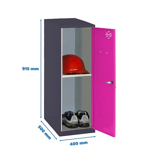 Locker Simonlocker Dism. Mini + Ban. 915x400x500mm An/Ro - (915x400x500)