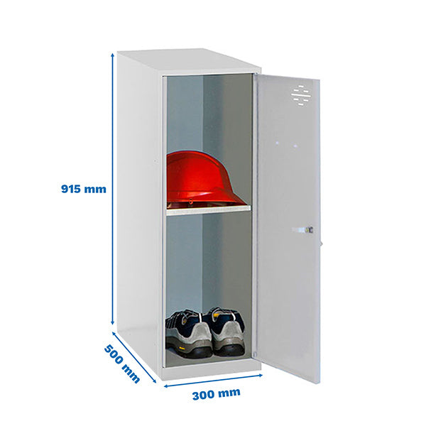 Armário Simonlocker Mon. Mini + Ban. 915x300x500mm Gris - (915x300x500)