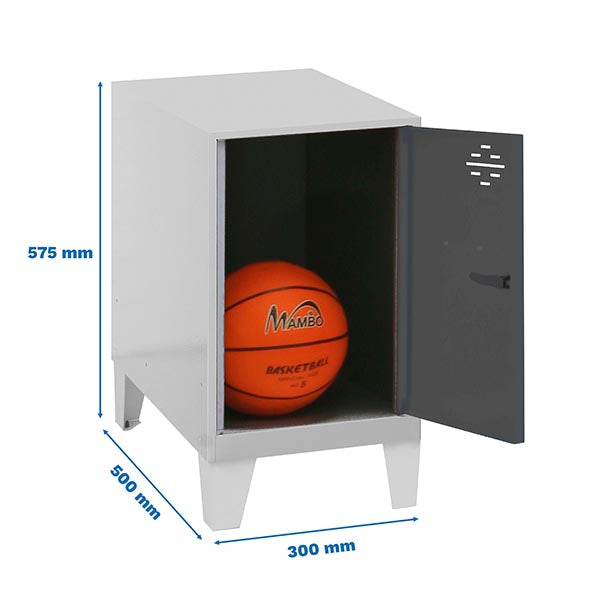 Armário Simonlocker Dism.Mini 475x300x500+Pernas Gr/Ant - (575x300x500)