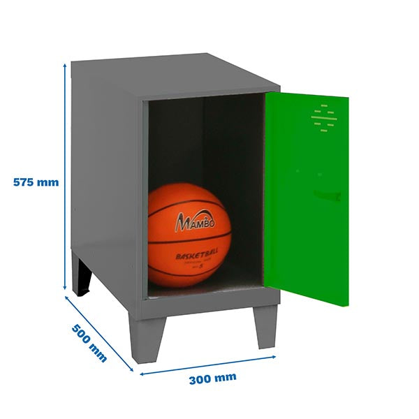 Locker Simonlocker Dism.Mini 475x300x500+Legs Ant/Ver - (575x300x500)