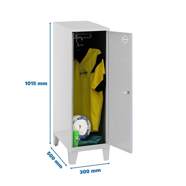 Locker Simonlocker Dism.Single Mini 915x300x500+Legs Gris - (1015x300x500)