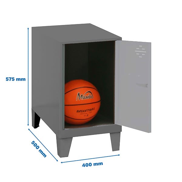 Taquilla Simonlocker Mon.Mini 475x400x500+Patas Ant/Gr - (575x400x500)