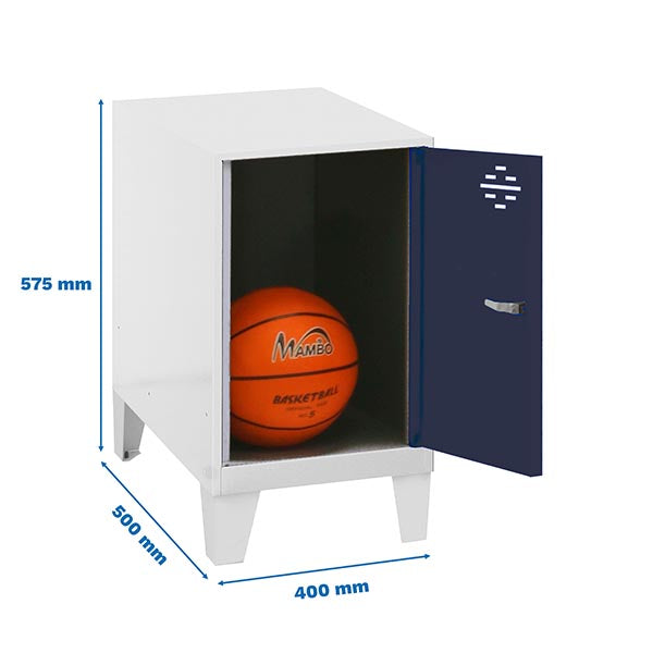 Taquilla Simonlocker Mon.Mini 475x400x500+Patas Negro/Ant - (575x400x500)