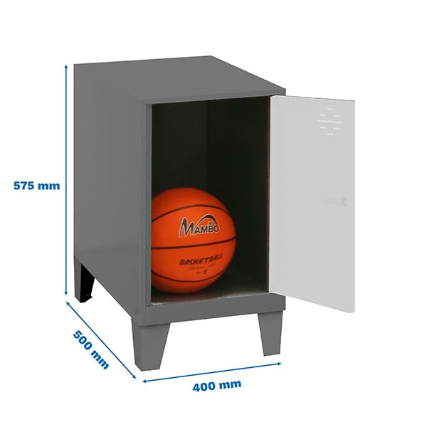 Armário Simonlocker Dism.Mini 475x400x500+Pernas An/Bco - (575x400x500)