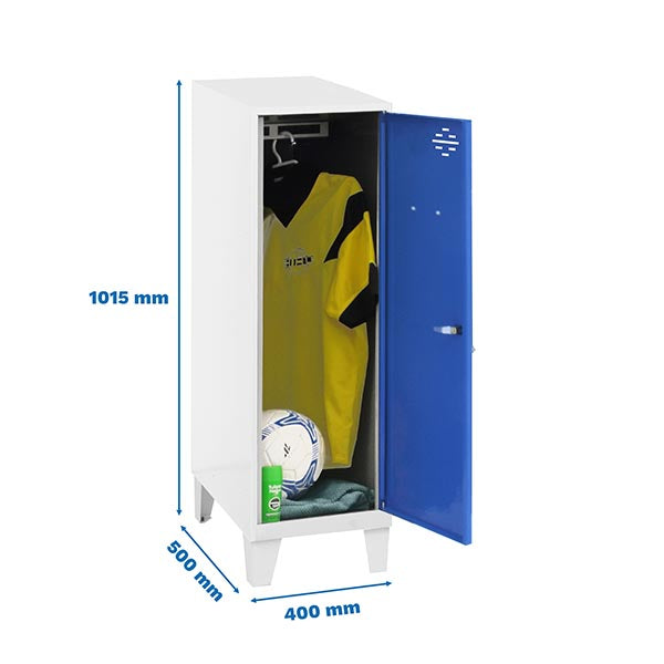 Locker Simonlocker Dism.Single Mini 915x400x500+Legs B/Az - (1015x400x500)