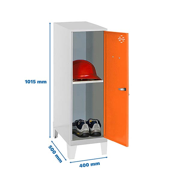 Locker Simonlocker Dism.Mini + Ban. 915x400x500+Legs G/Na - (1015x400x500)