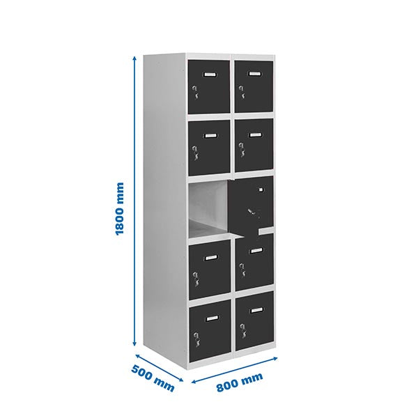 Locker Simonlocker Desm. 5 Doors 2/10 400 (800) Gr/An - (1800x800x500)